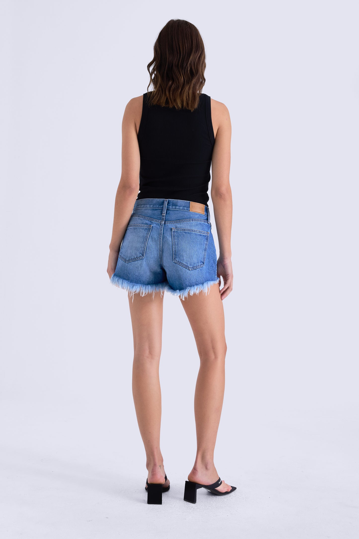 Pistola Gigi Low Rise Cutoff in Downtown