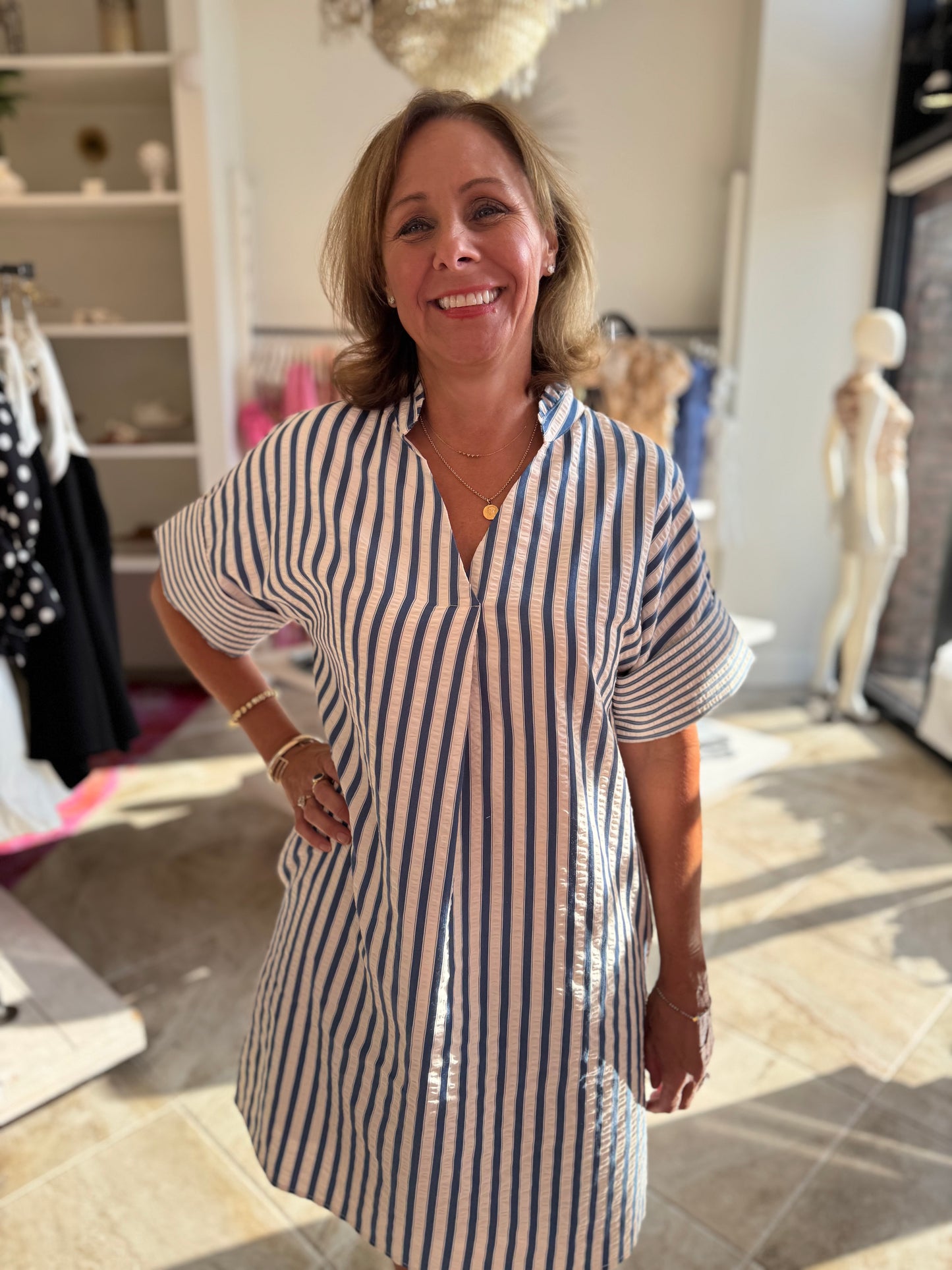 Robin Striped Dress
