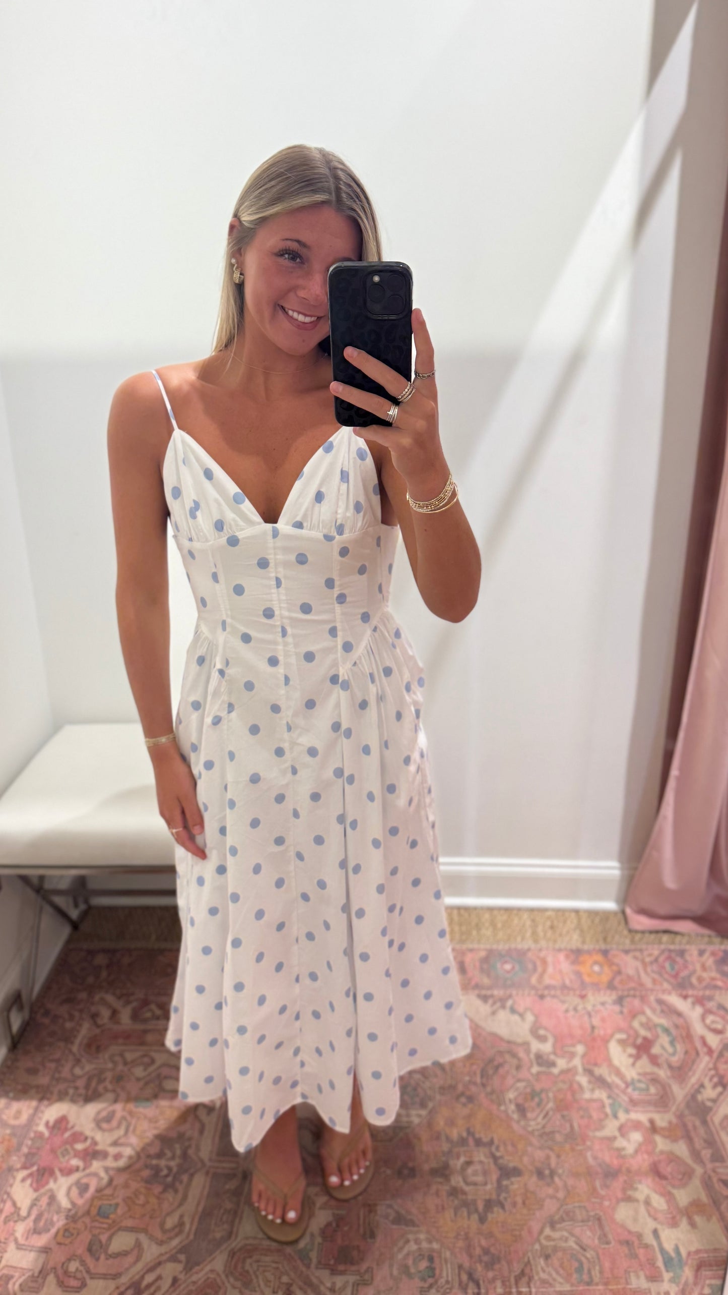 Nia Sydney Dress in Sky