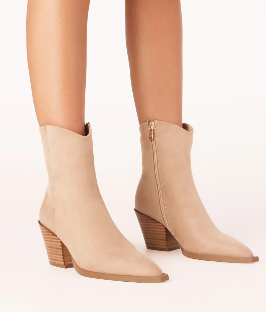 Billini Maysa Boot in Porcini Suede