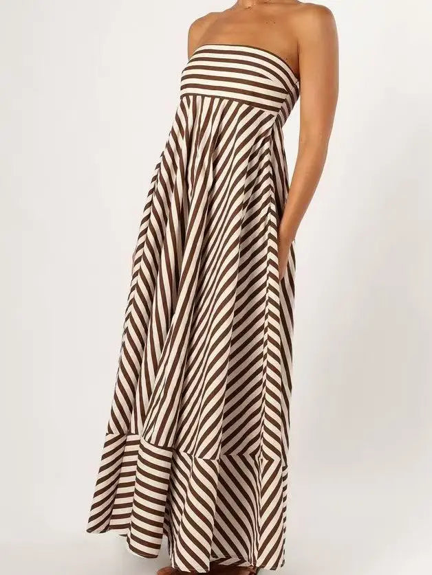 Samantha Stripe Maxi Dress