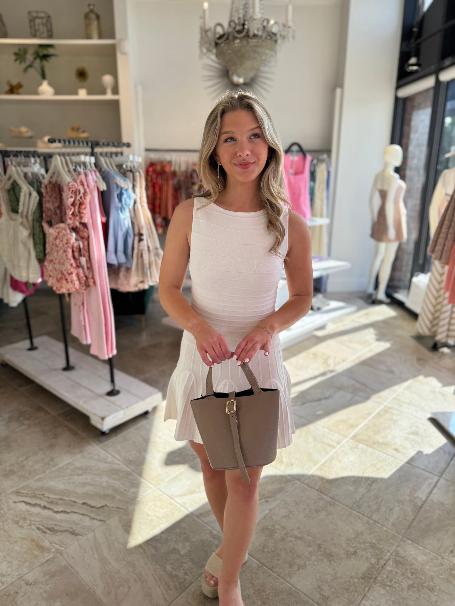 Smitty Smocked Dress