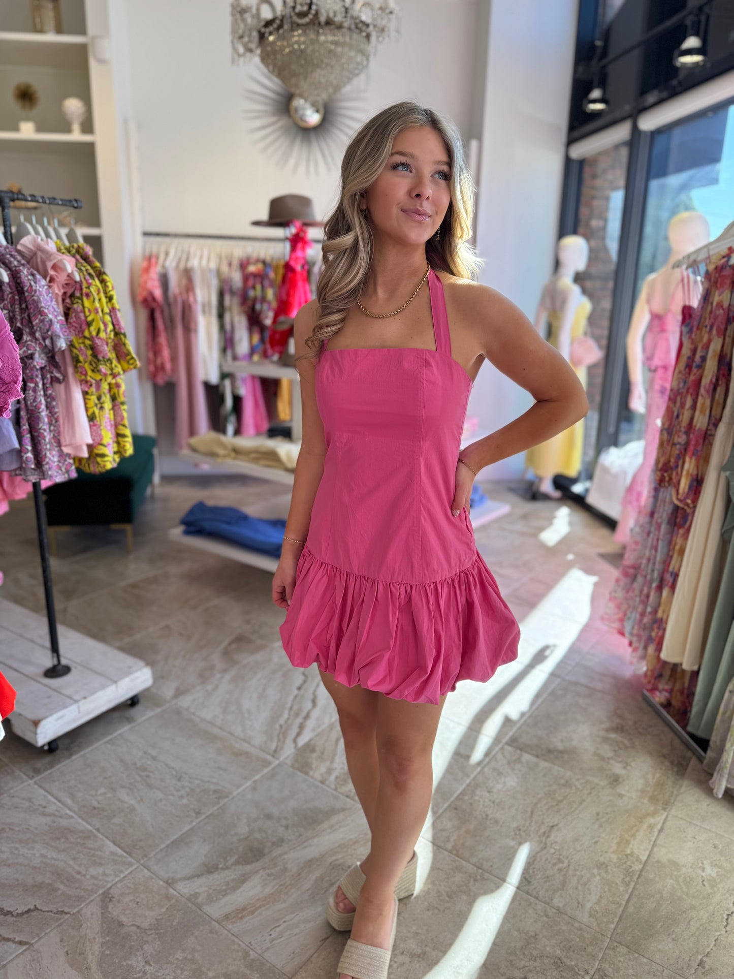 Bailey Halter Dress