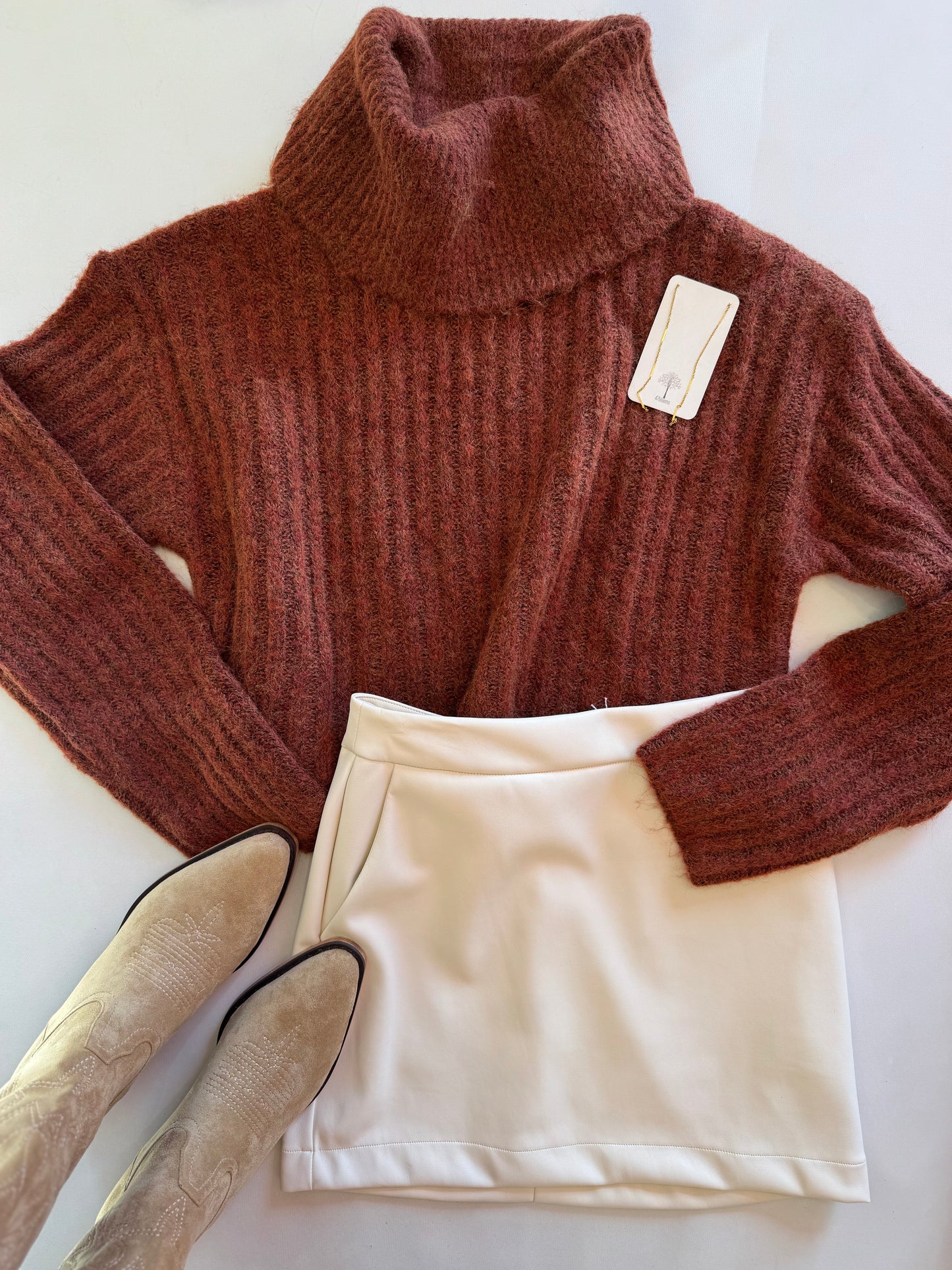 Nia Bruni Sweater in Brown