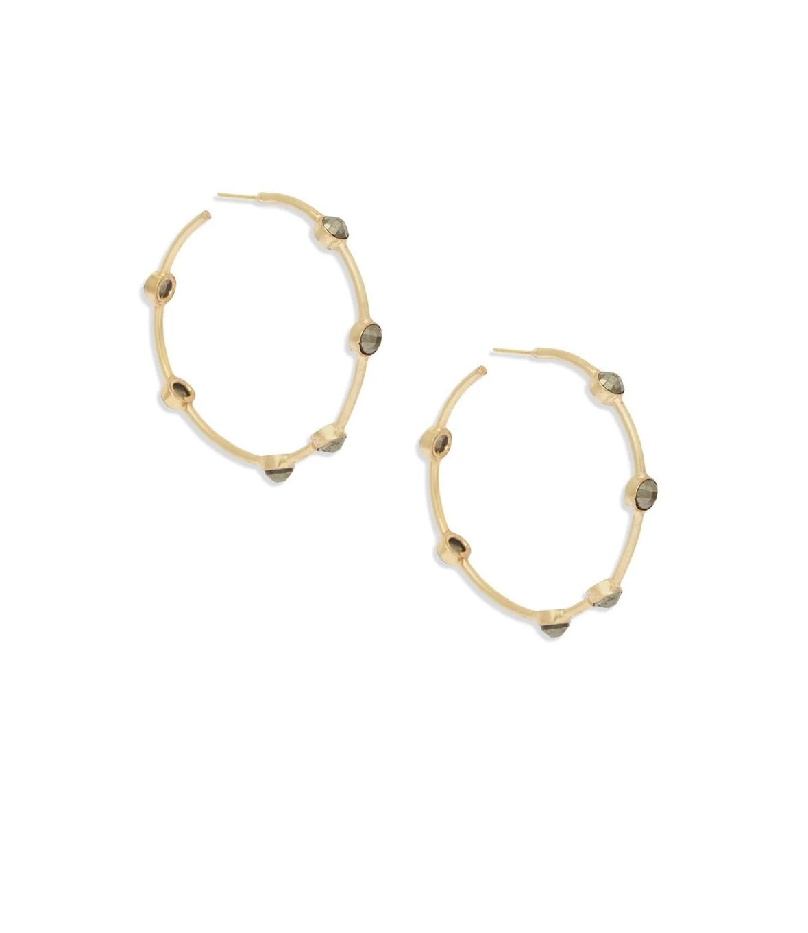 Ever Alice Cleo Hoop Earrings