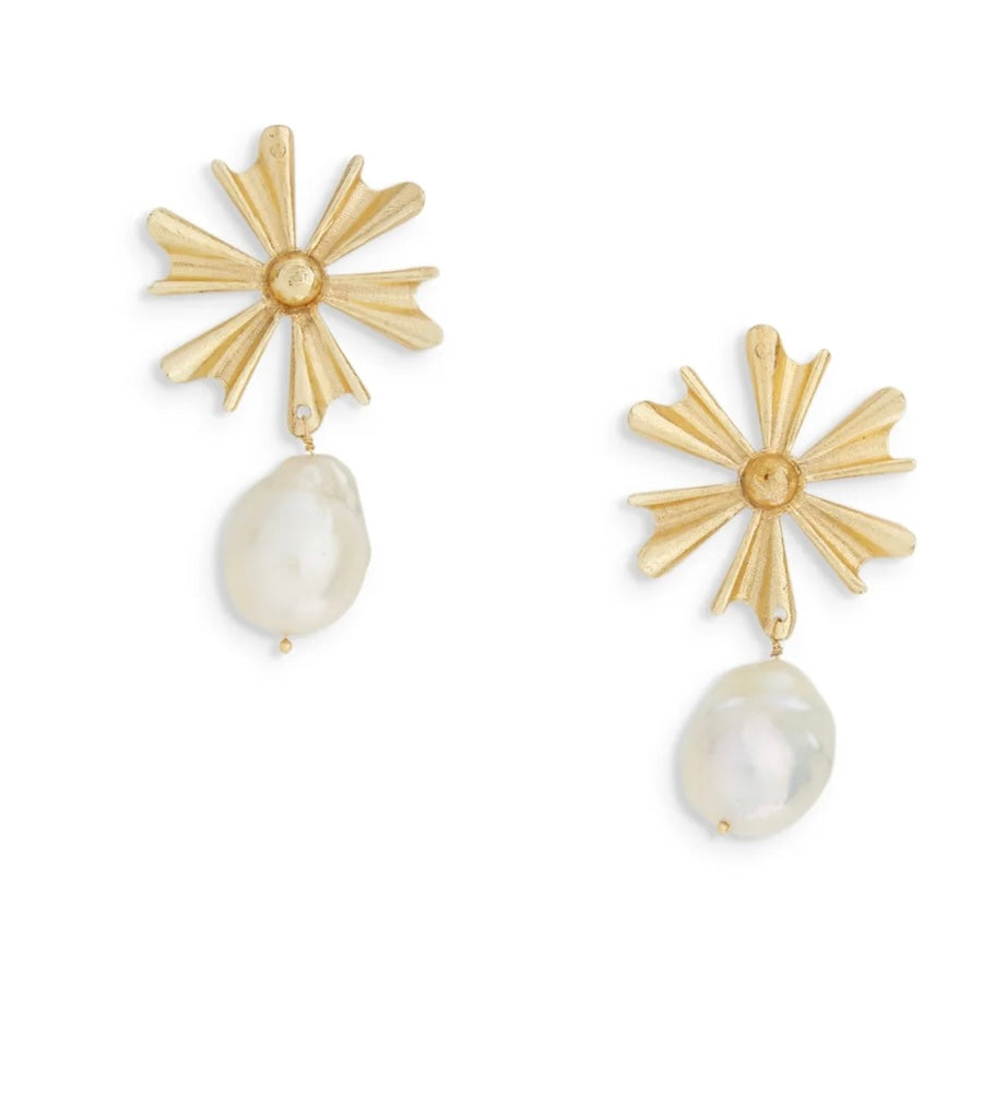 Ever Alice Amelia Earrings Gold