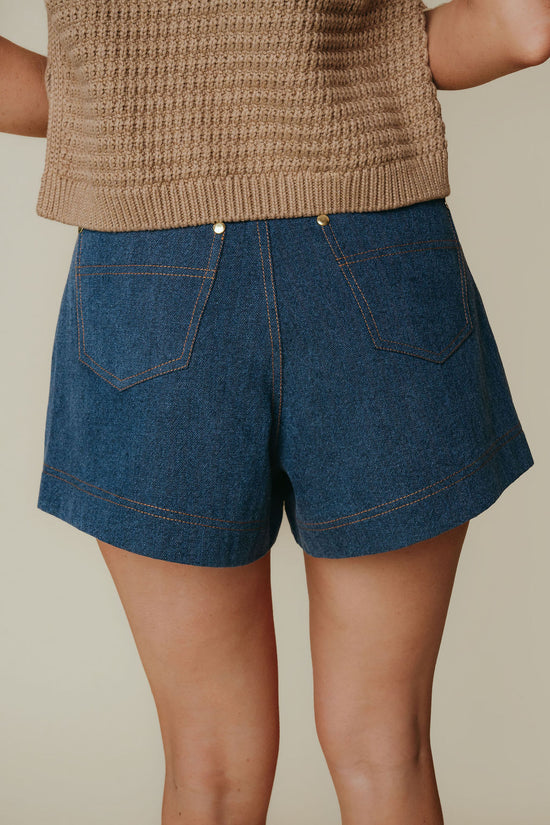 La Roque Cypress Shorts in Denim