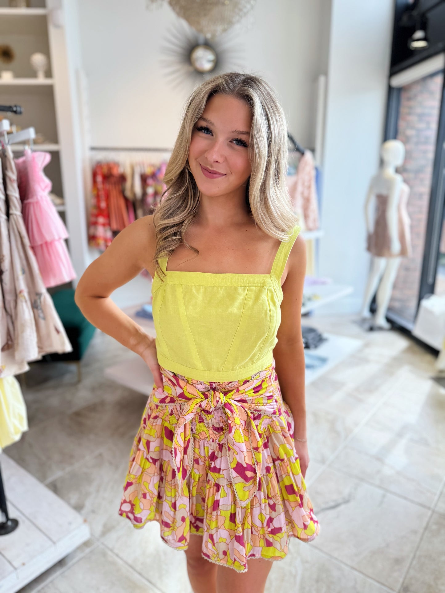 Allison New York Chase Mini Skirt