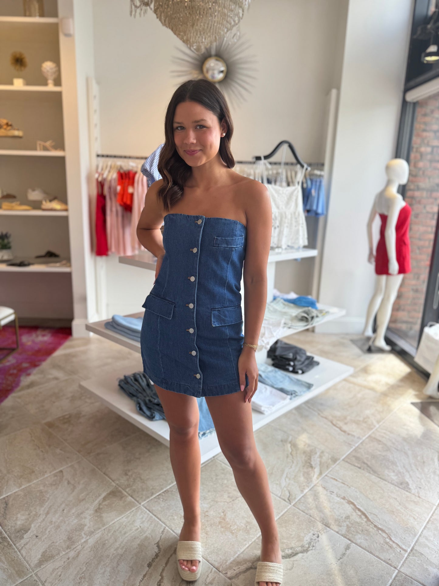 Daisy Denim Dress