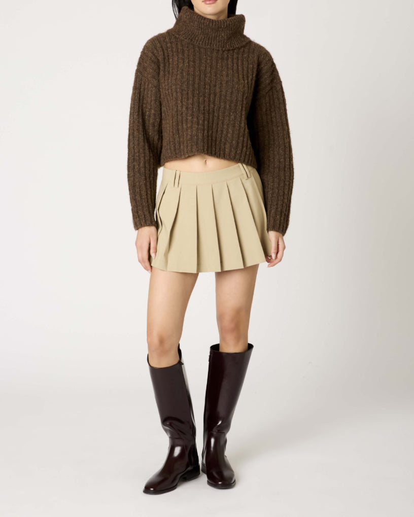 Nia Bruni Sweater in Brown