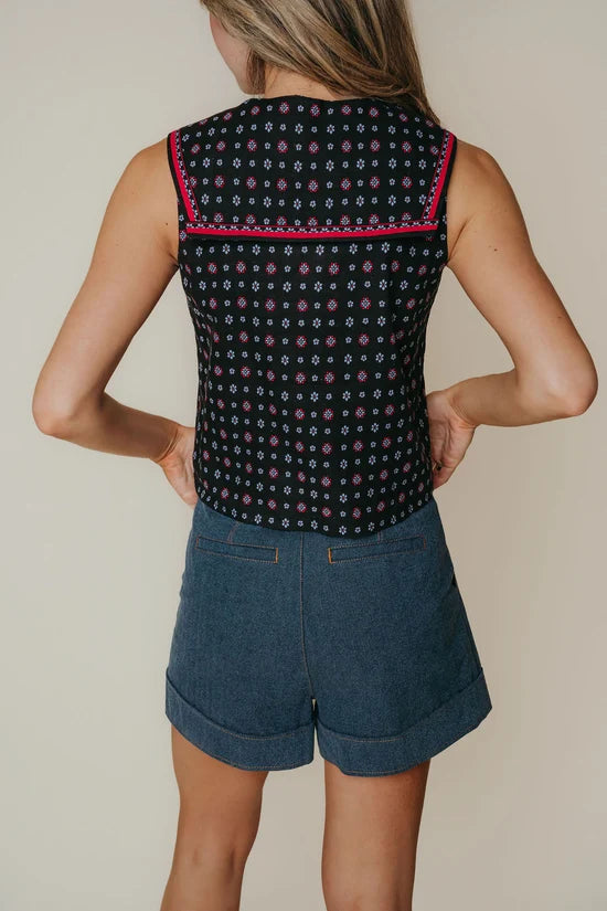 La Roque Camila Short in Light Denim