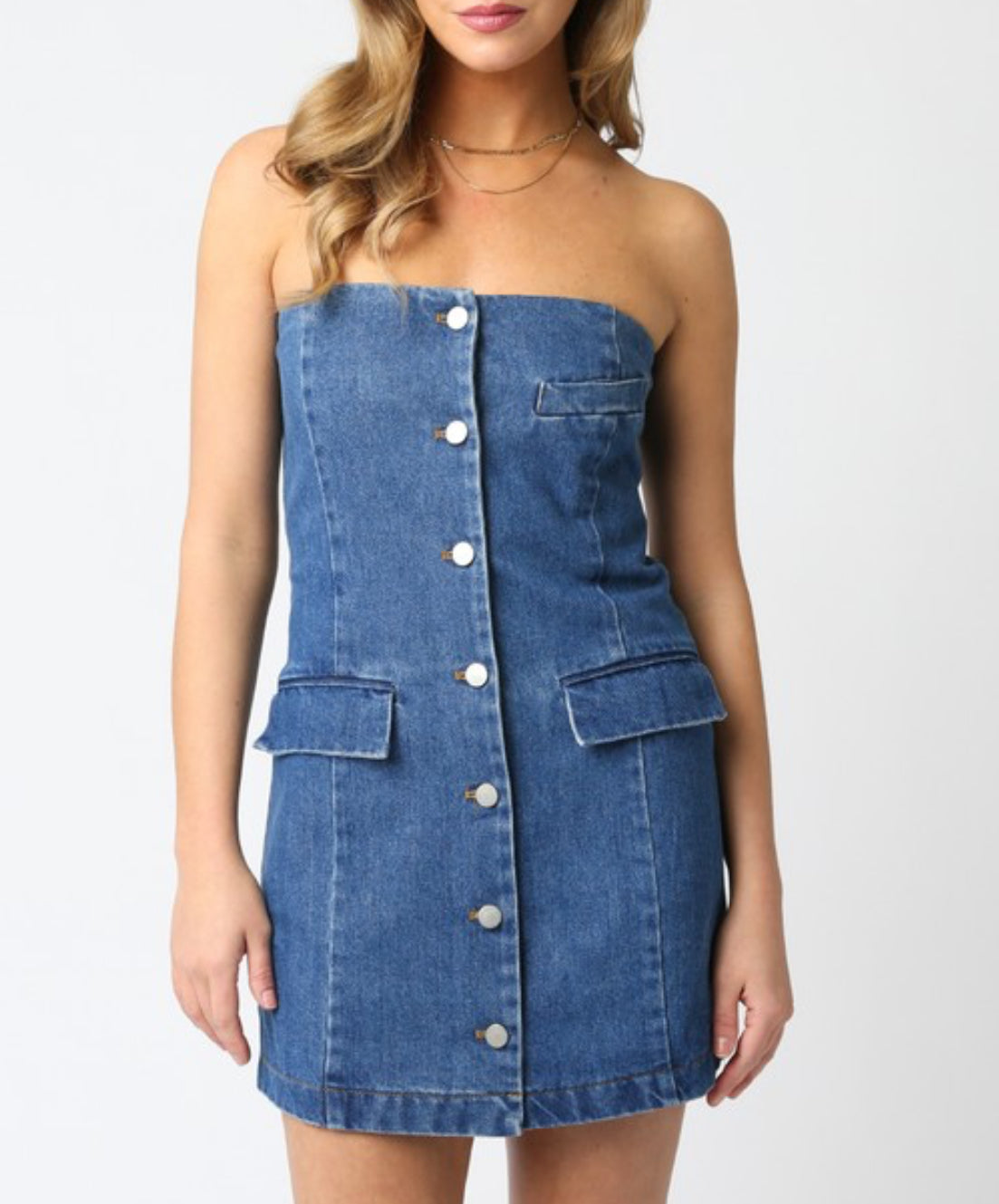 Daisy Denim Dress