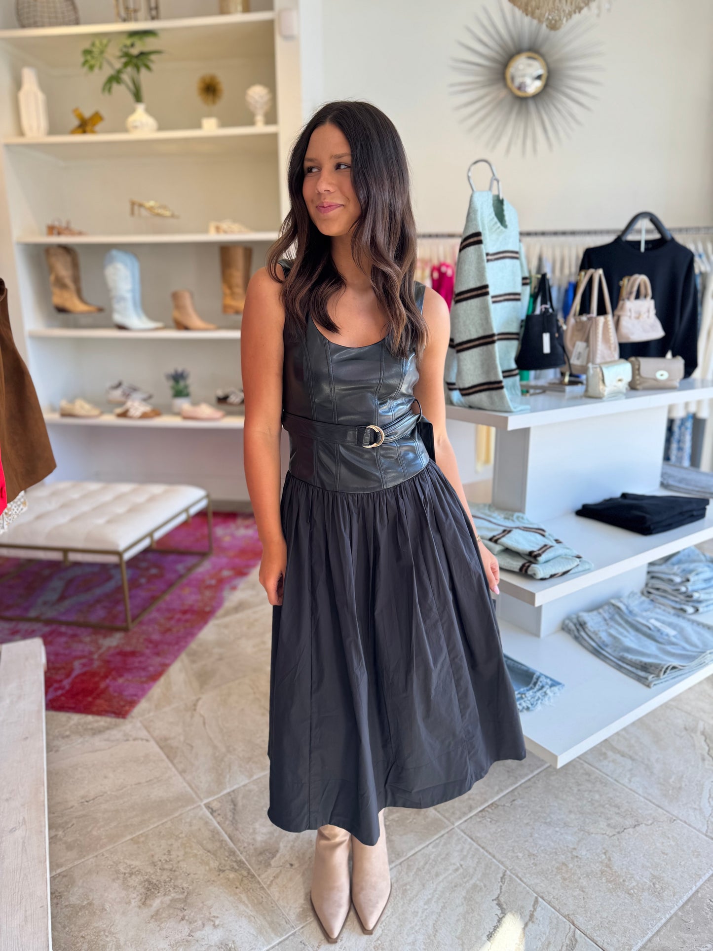 Lackey Midi Dress
