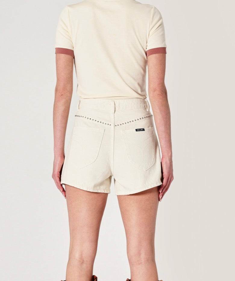 Rolla’s Mirage Short in Cream Sparkle