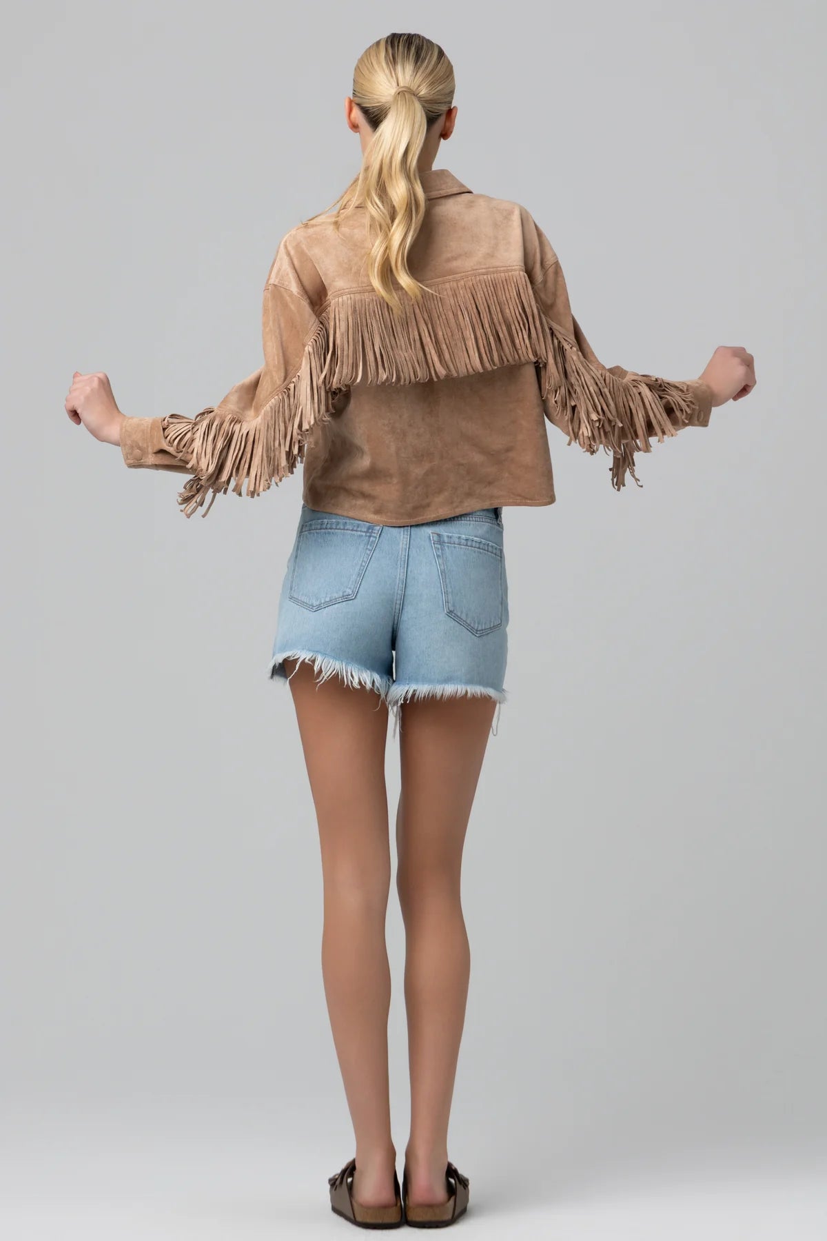 Blank NYC Jacket in Maple Sugar