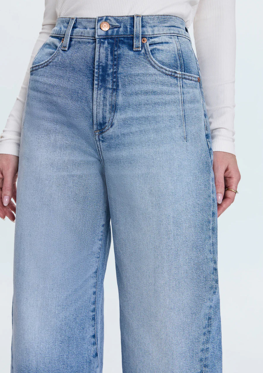 Pistola Kyra High Rise Bowed Ankle Jean in Terrace