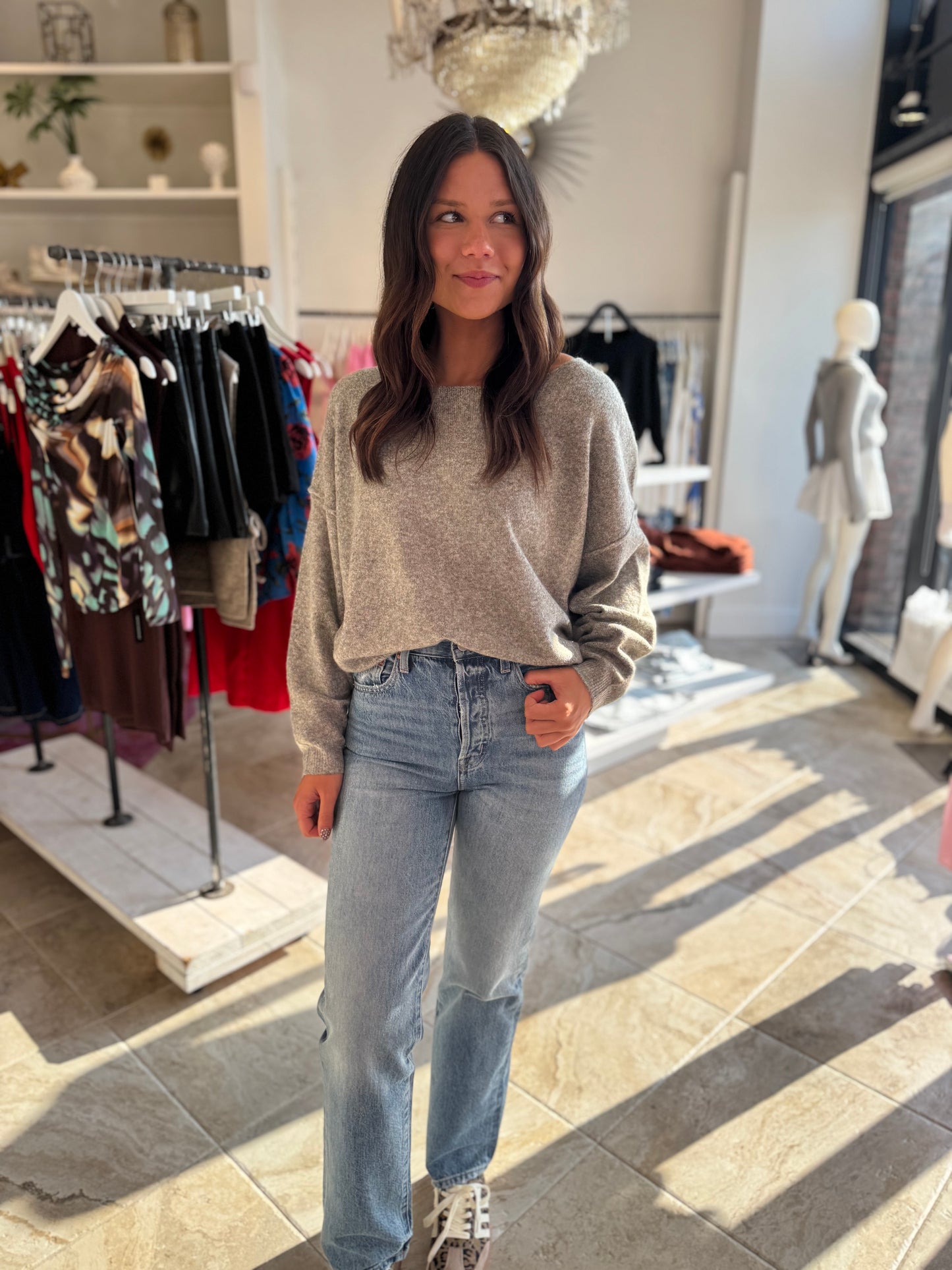 Nan Sweater in Olive