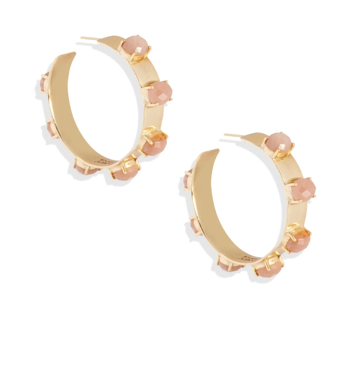 Ever Alice Maria Hoop Earrings