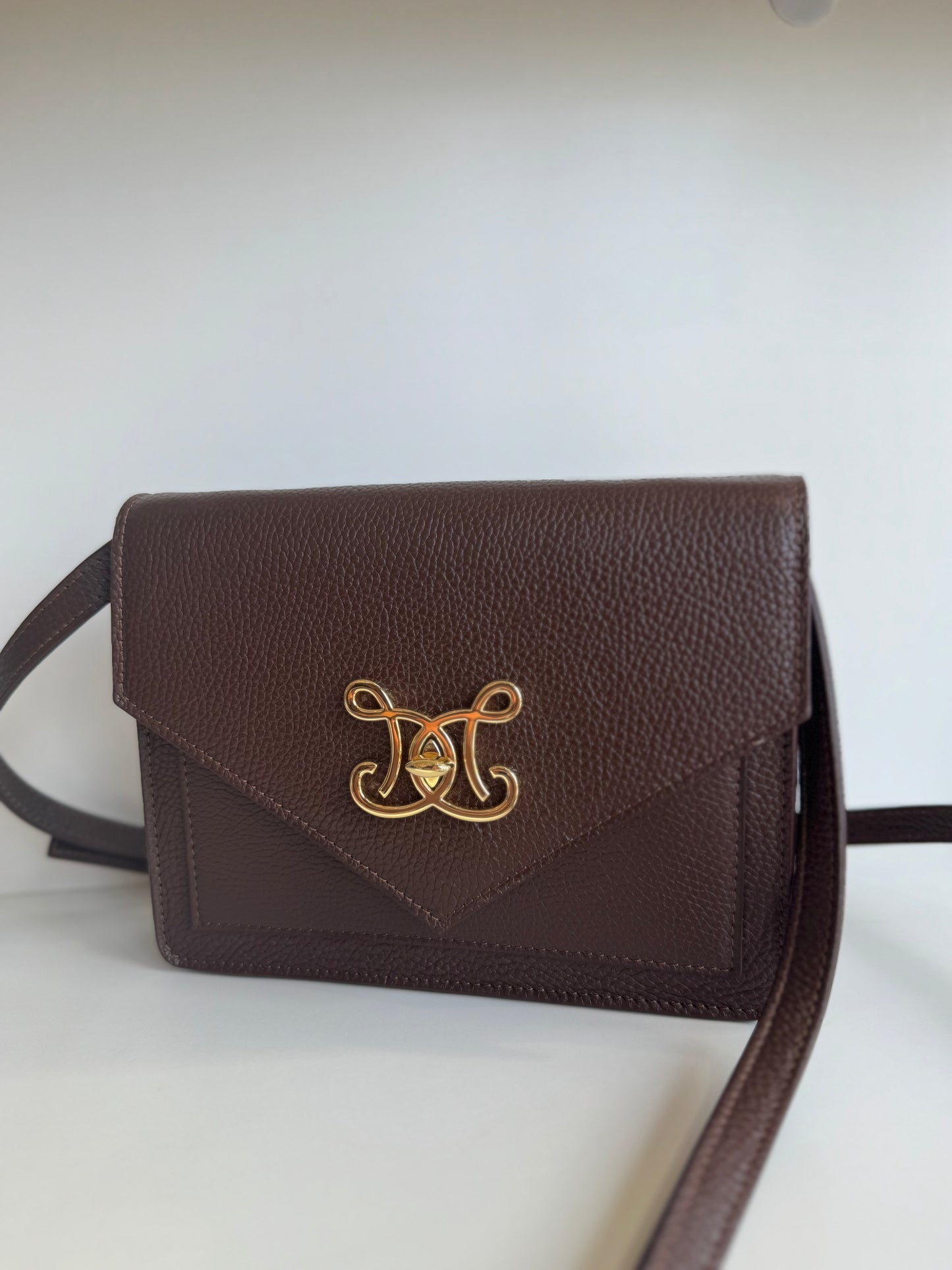 De Marquet Envelope Purse in Sienna