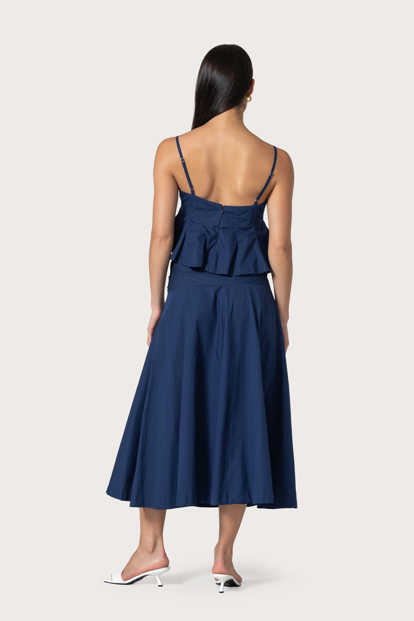 Lusana Karla Top in Midnight