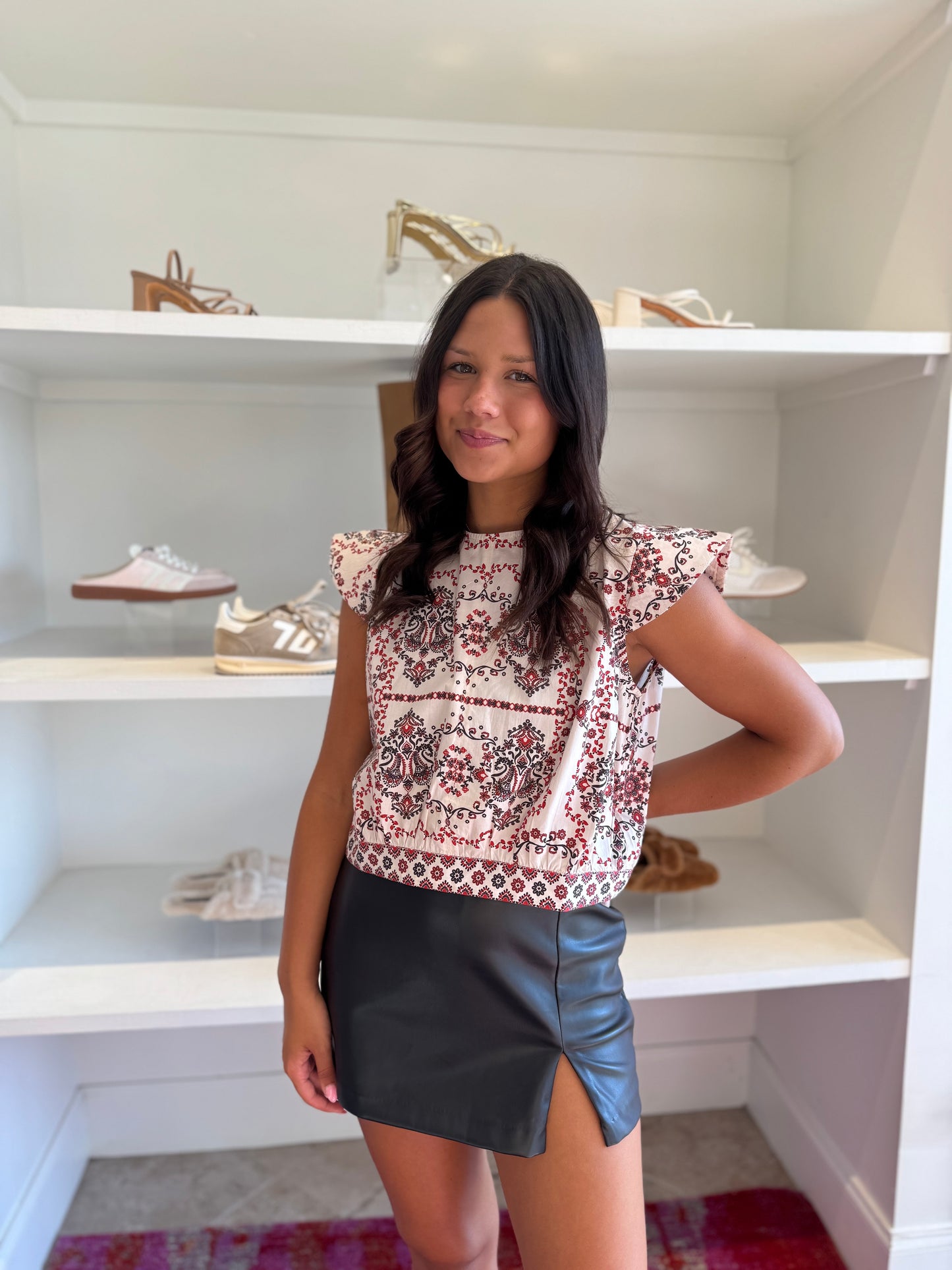 La Roque Faire Blouse in Wrangler