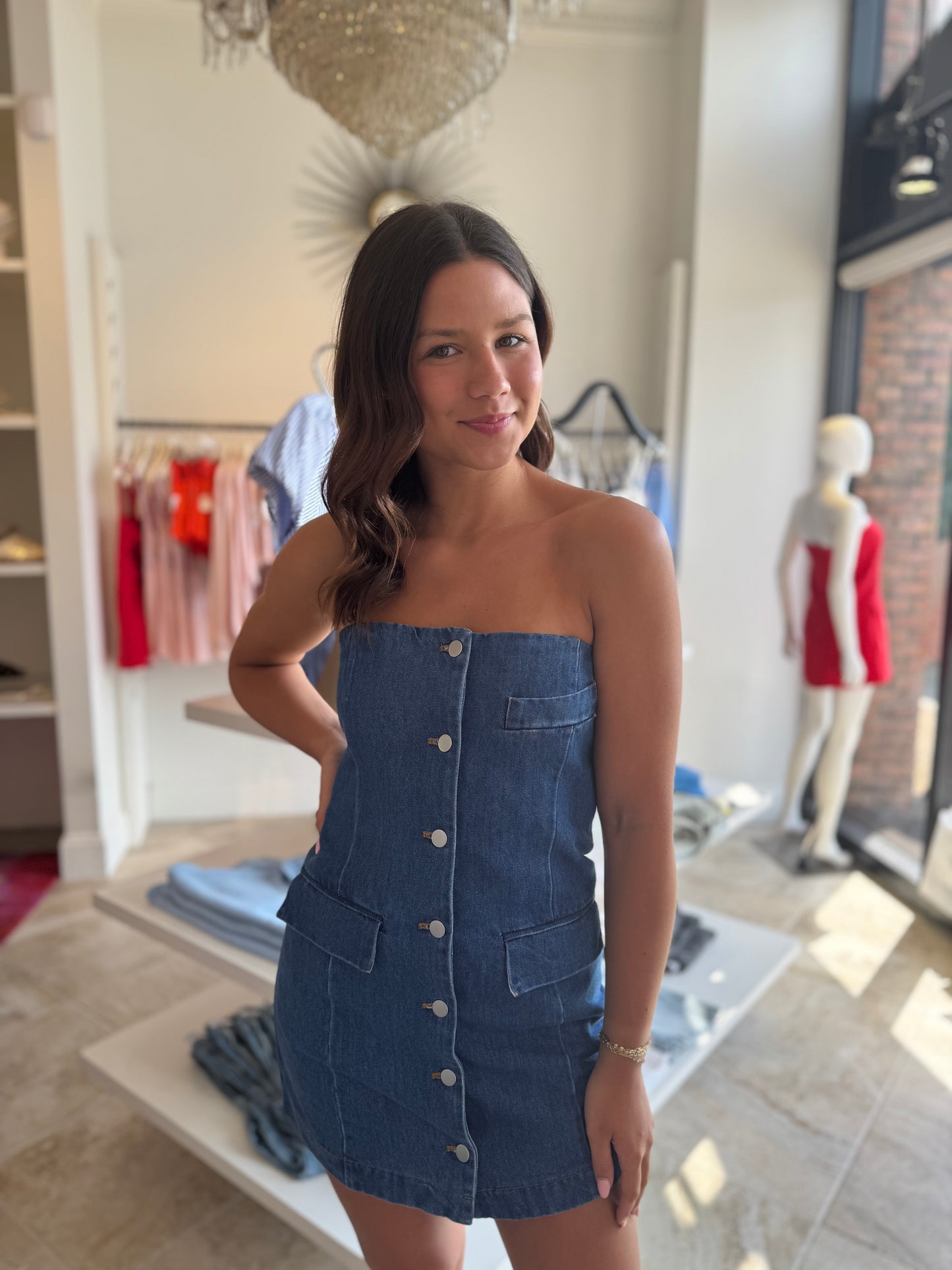 Daisy Denim Dress