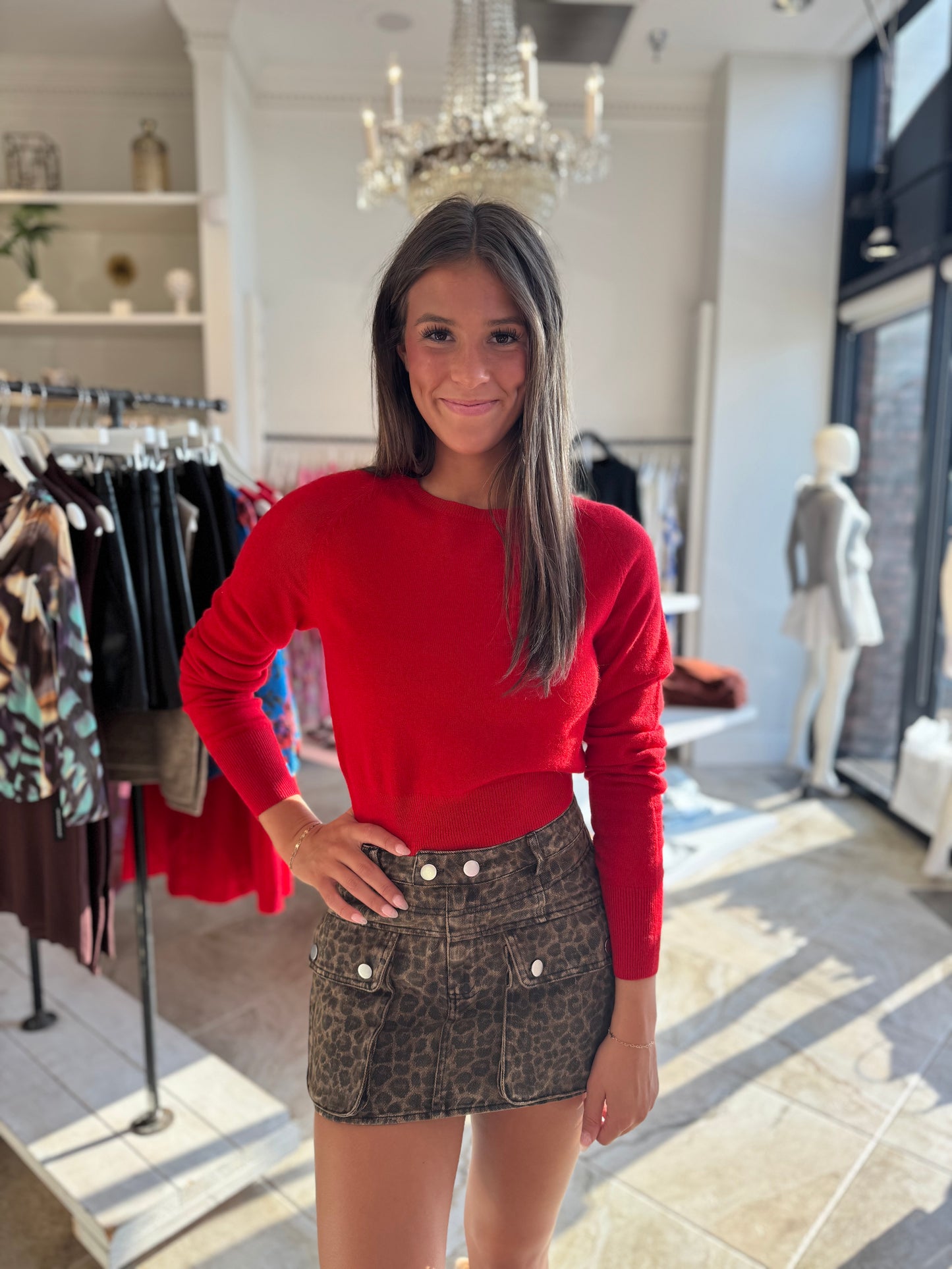 Harris Red Sweater