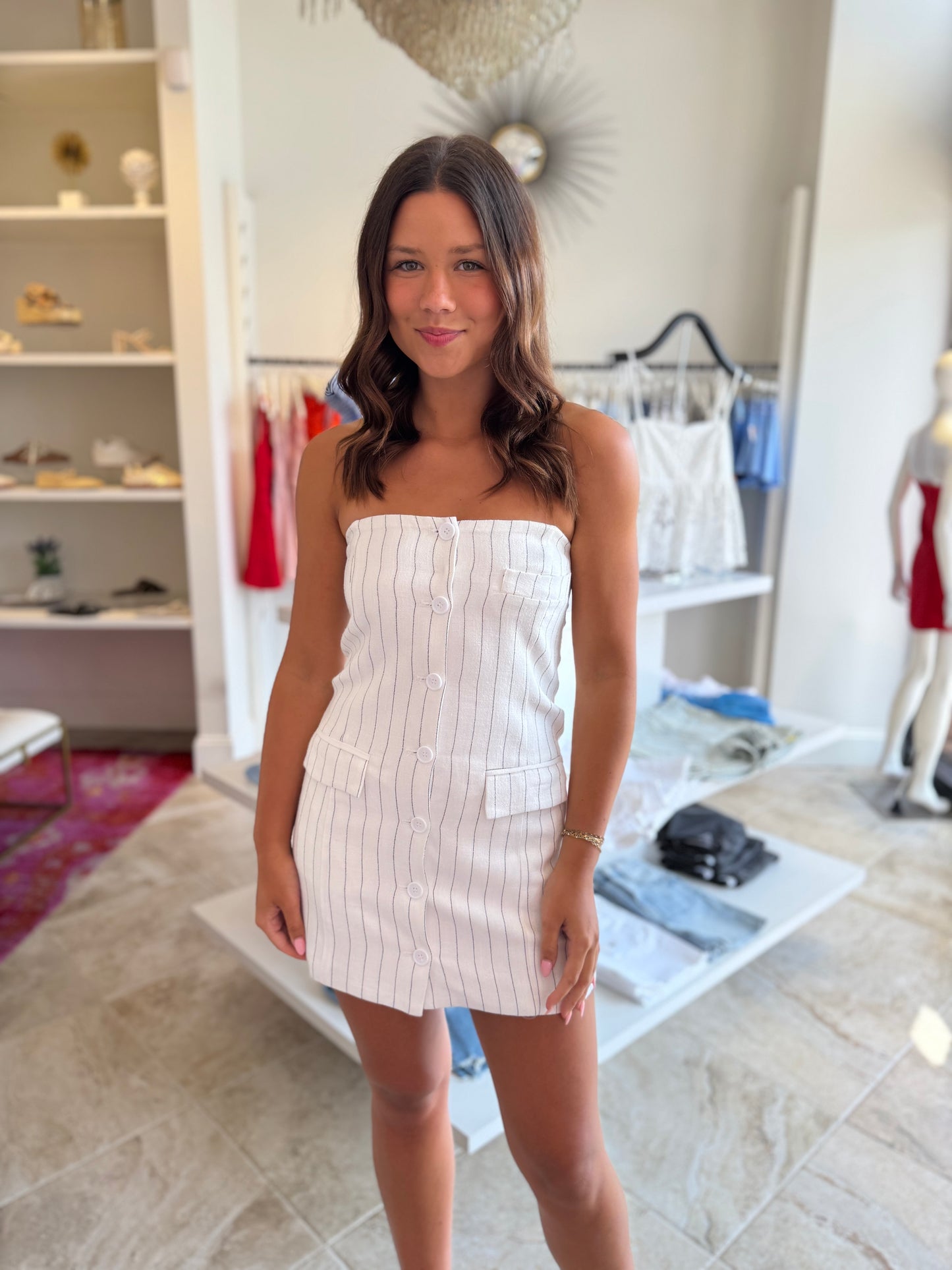 Hamptons Strapless Dress