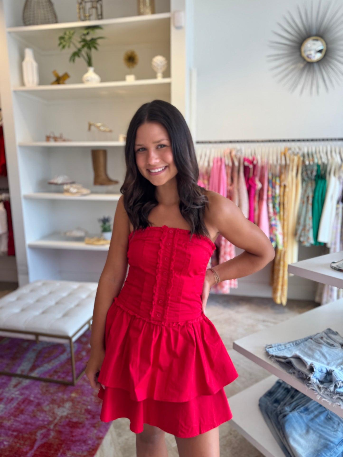 Tasha Strapless Mini Dress