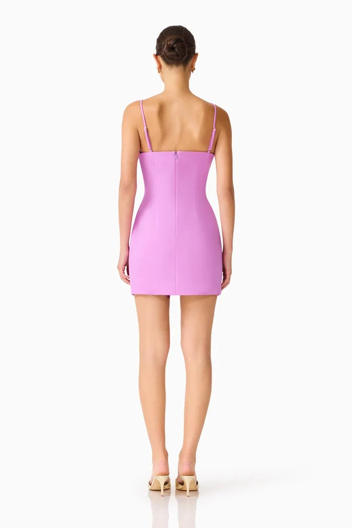 Elliatt Solenne Mini Dress in Orchid