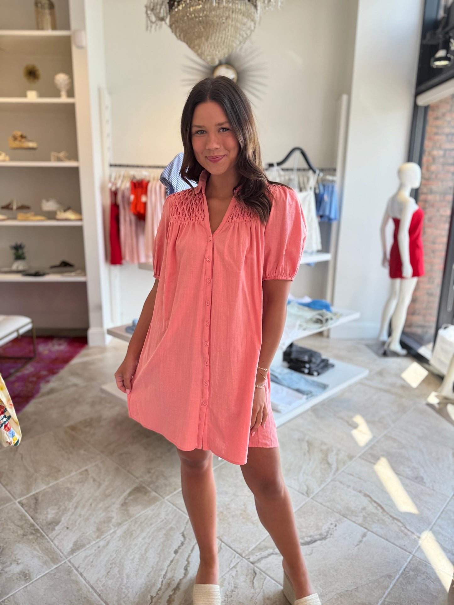Lizzy Short Sleeve Dress