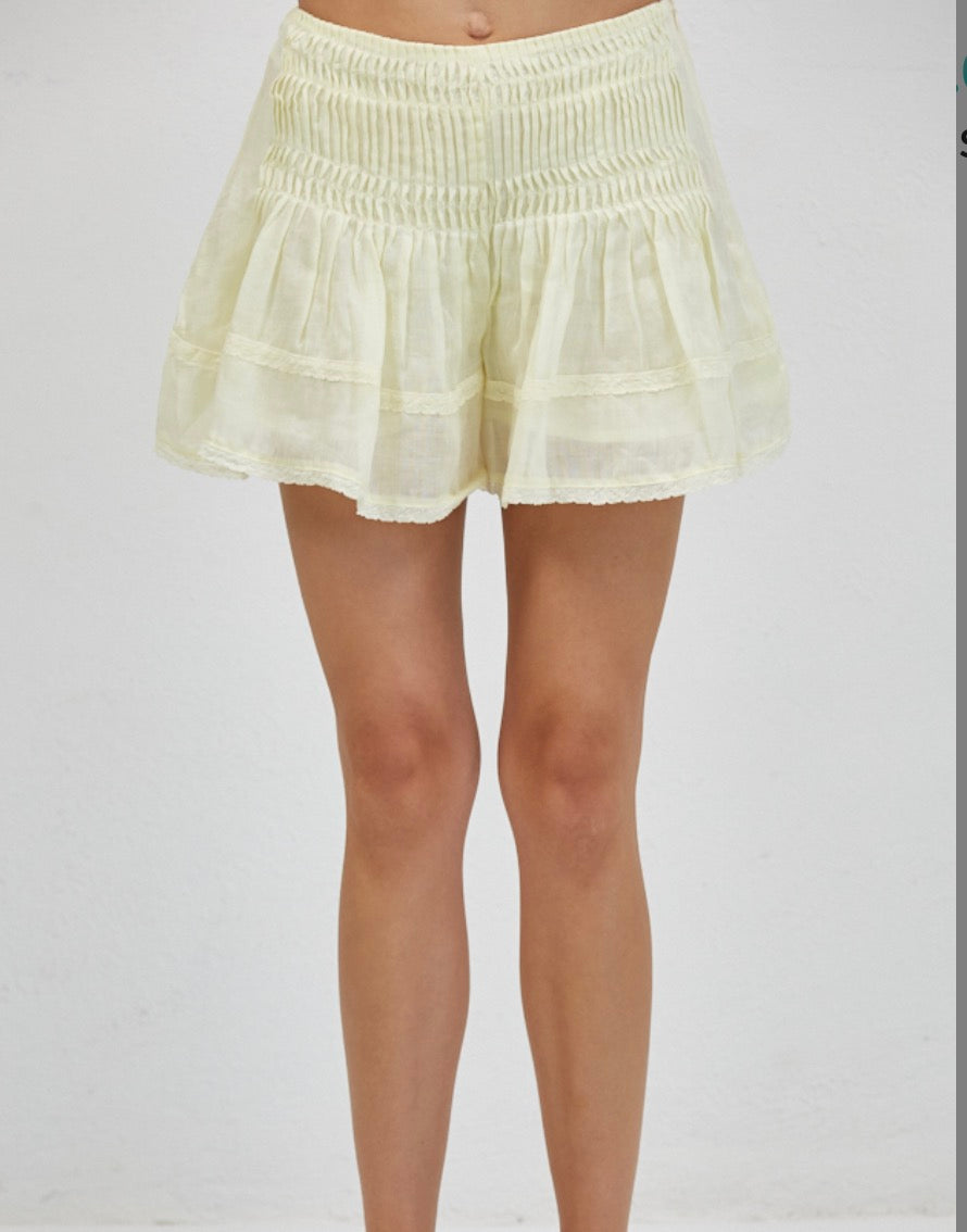 A.Ren Phoebe Shorts in Pineapple