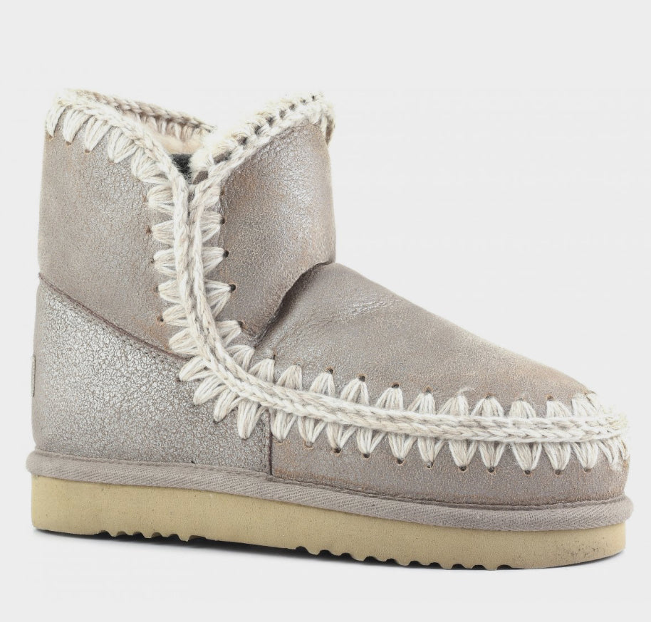 Mou Eskimo 18 Boot in Stone Metallic