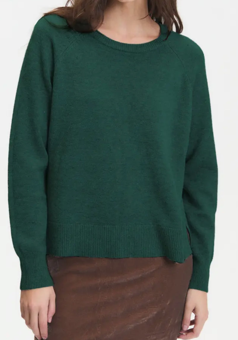 Deluc Begonia Sweater in Green