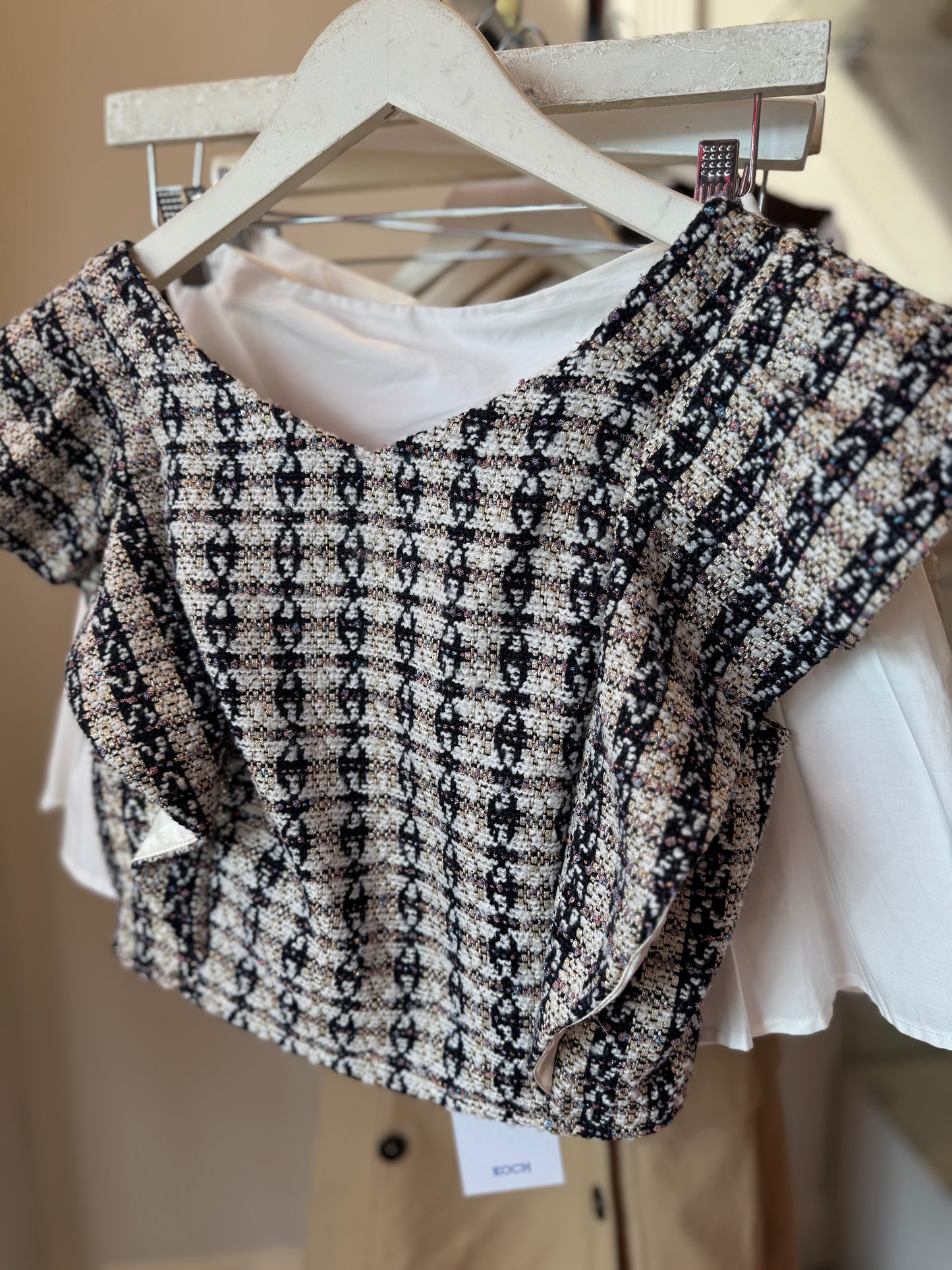 Koch Cecilia Top in Ivory Crown Jewel