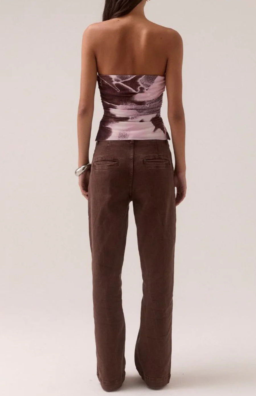 Sovere Afterlight Mesh Bodice in Raisin