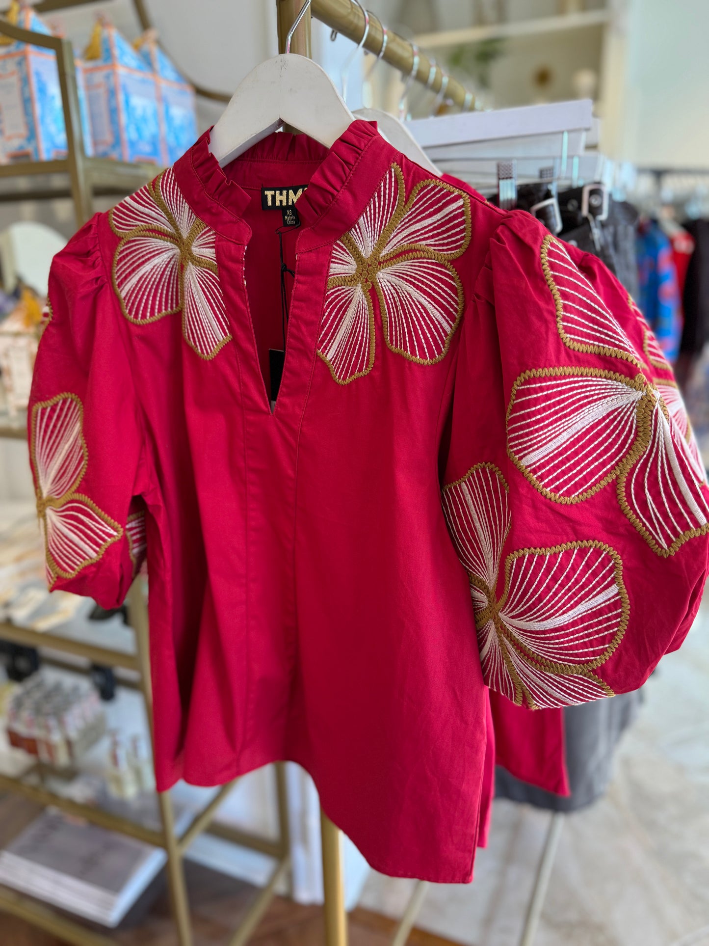 Hutch Embroidered Top