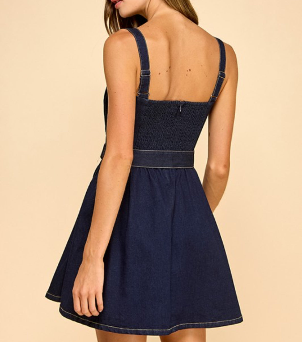 Decker Denim Mini Dress