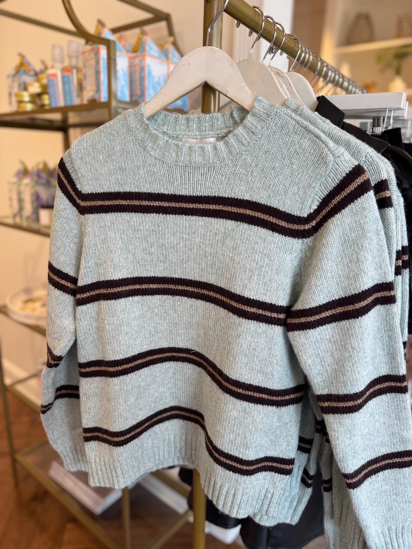 Line & Dot Dax Stripe Sweater