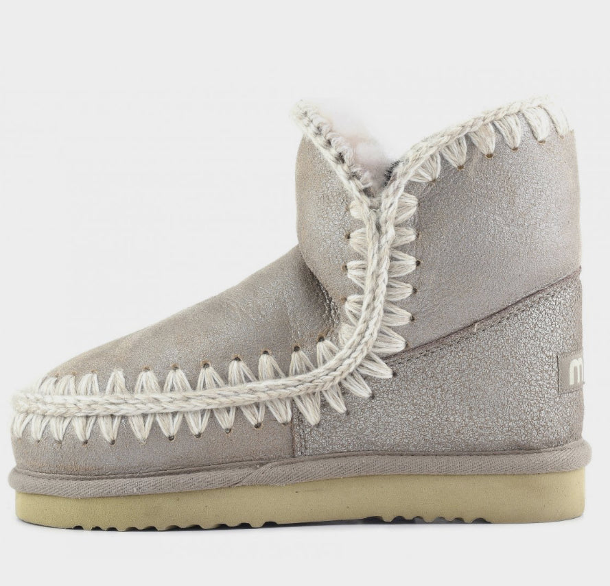 Mou Eskimo 18 Boot in Stone Metallic