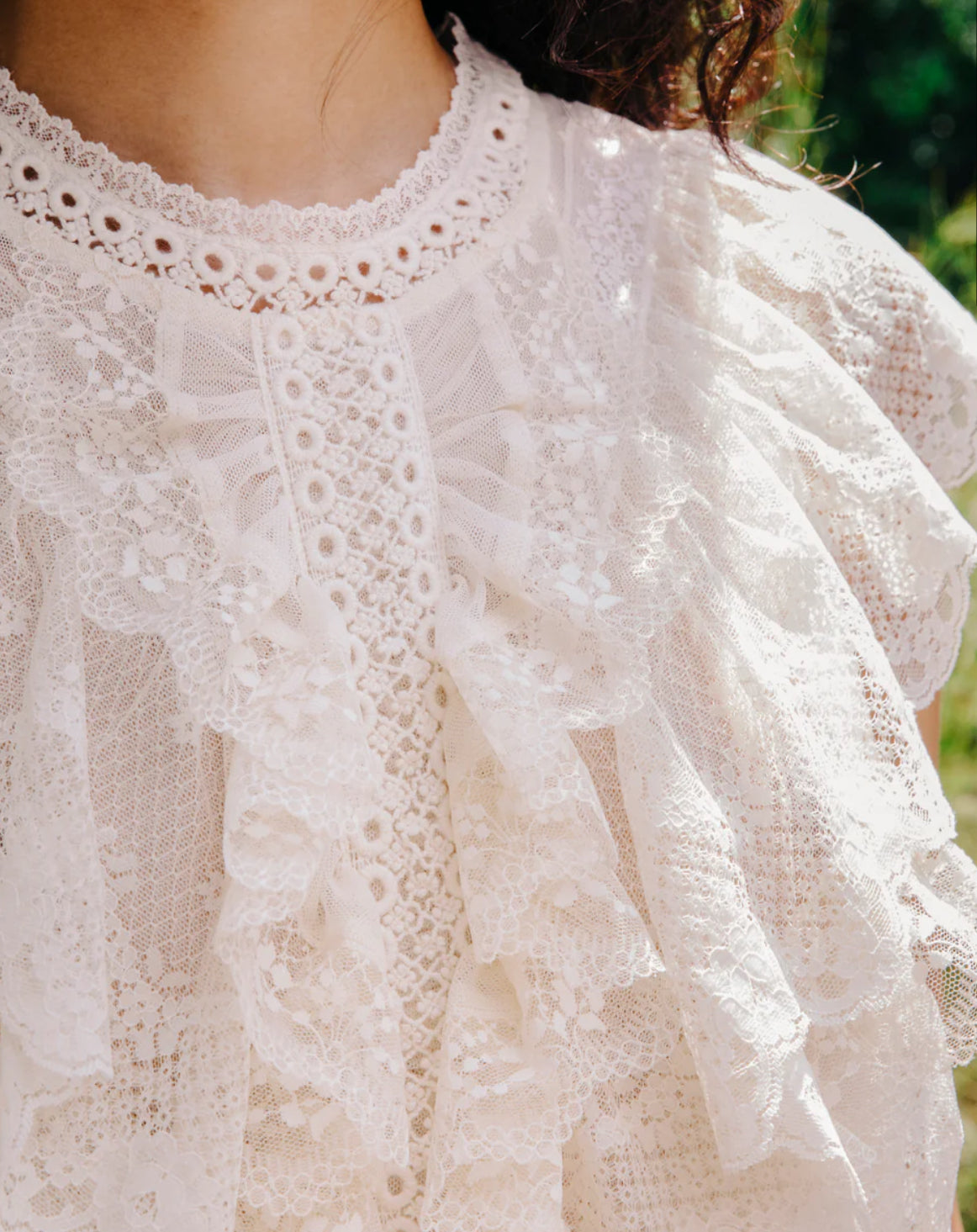 Love The Label Eden Top in Ivory