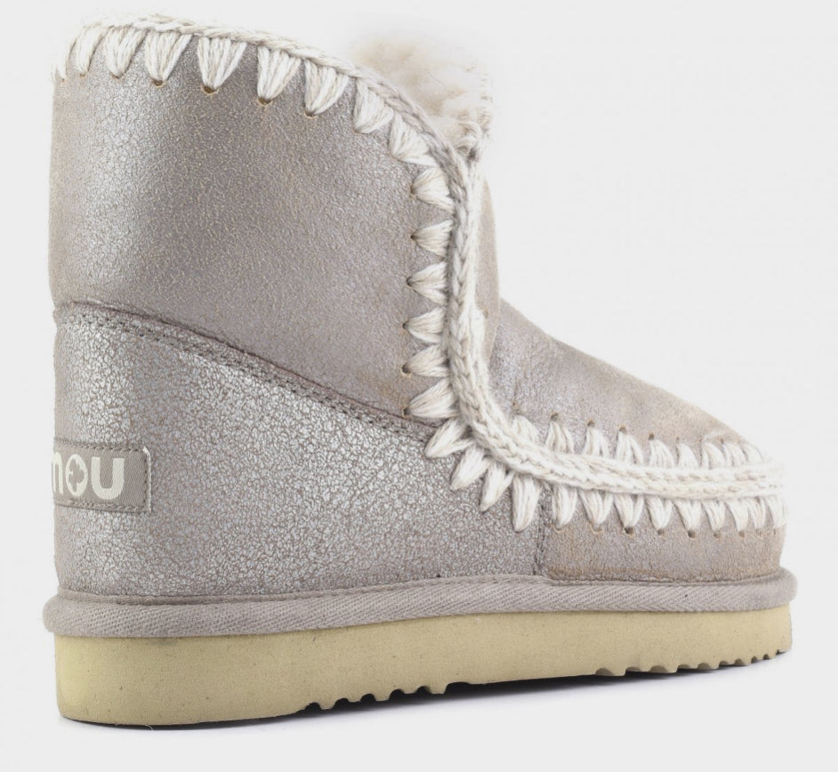 Mou Eskimo 18 Boot in Stone Metallic