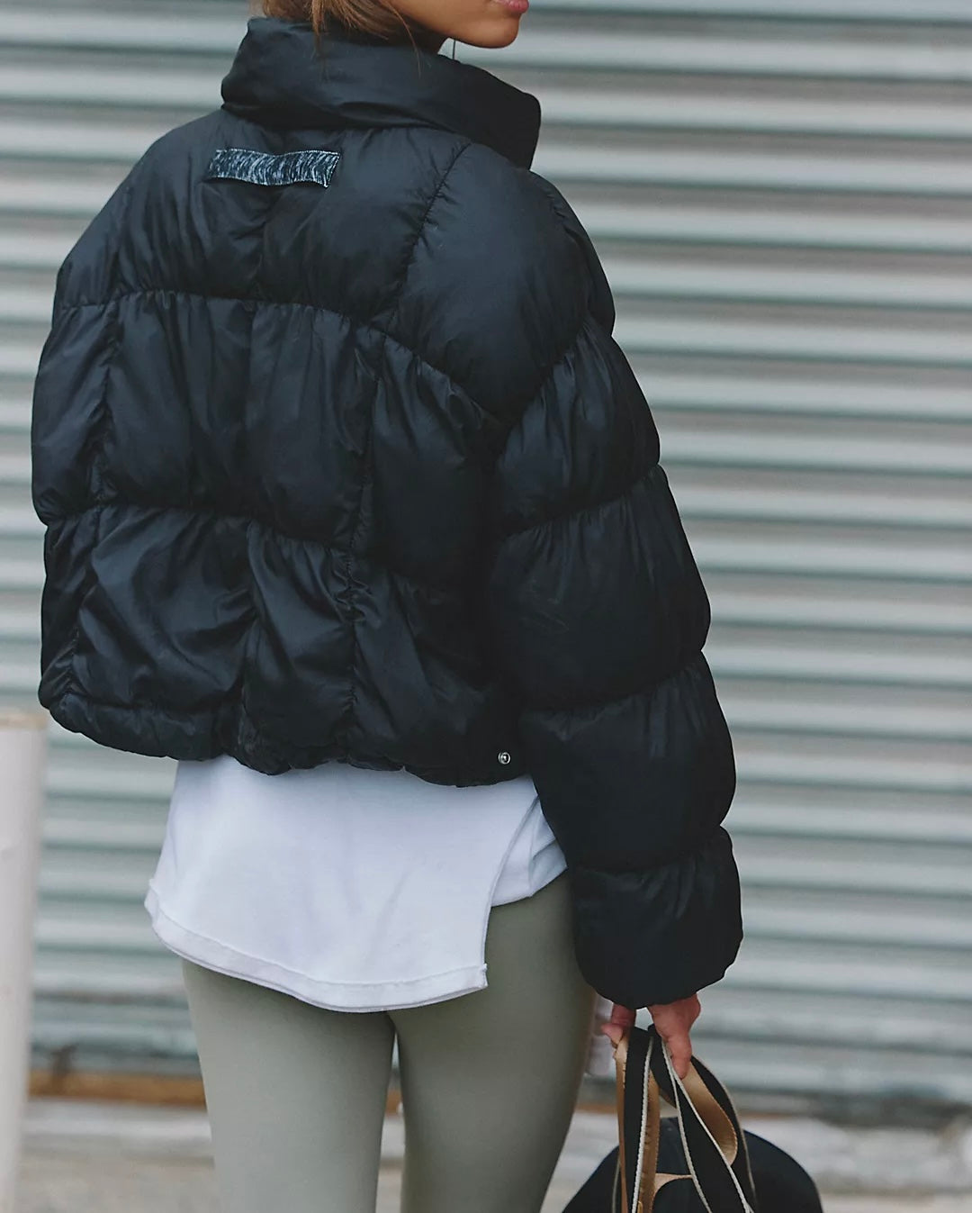 FP Movement In A Bubble Puffer Jacket in Black