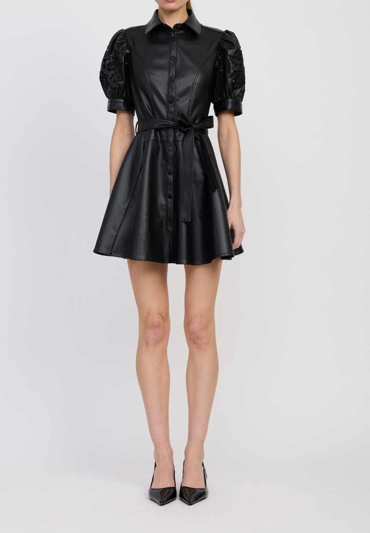 En Saison Nelly Mini Shirt Dress