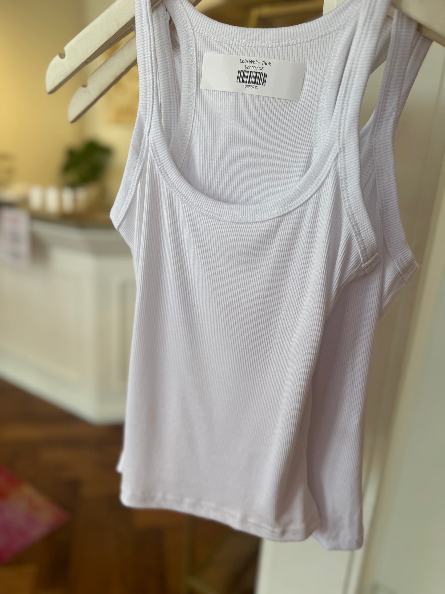 Lola White Tank