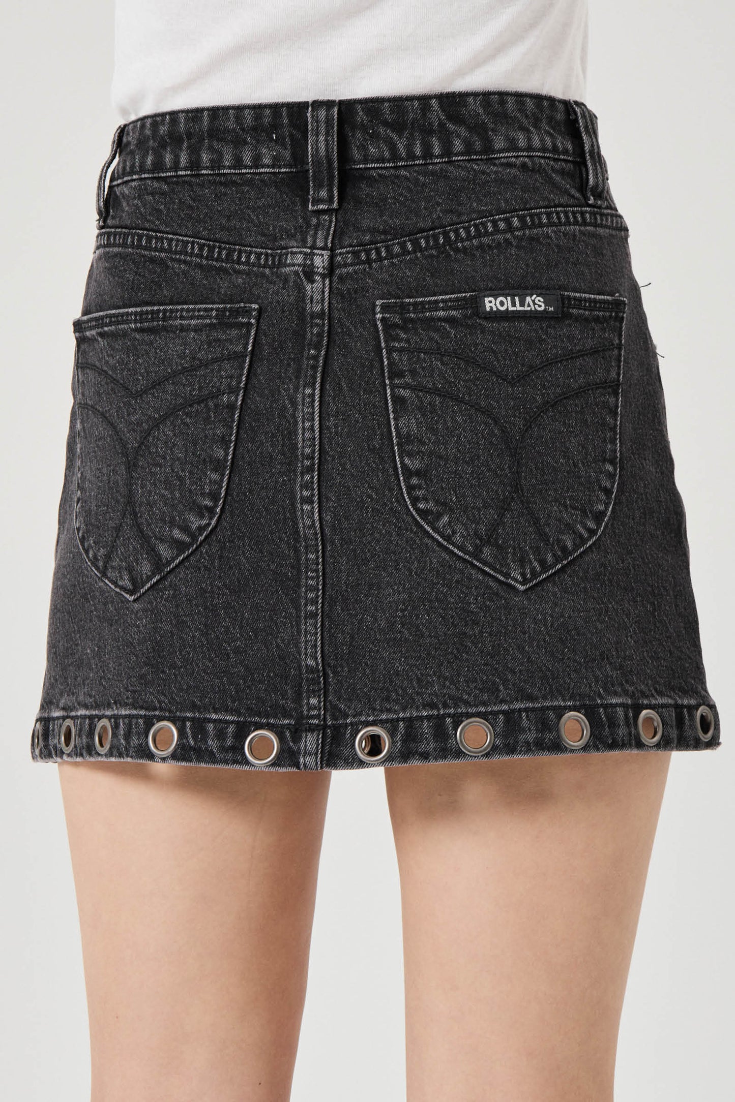 Rolla’s High Rise Mini in Black Sand