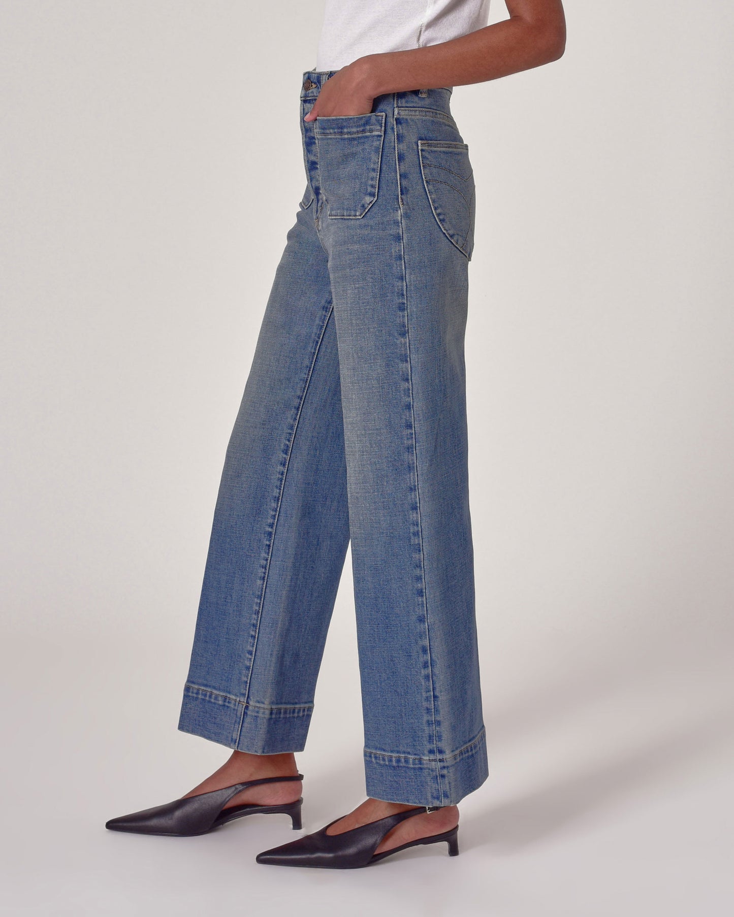 Rolla’s Sailor Long Jean in Dakota Vintage