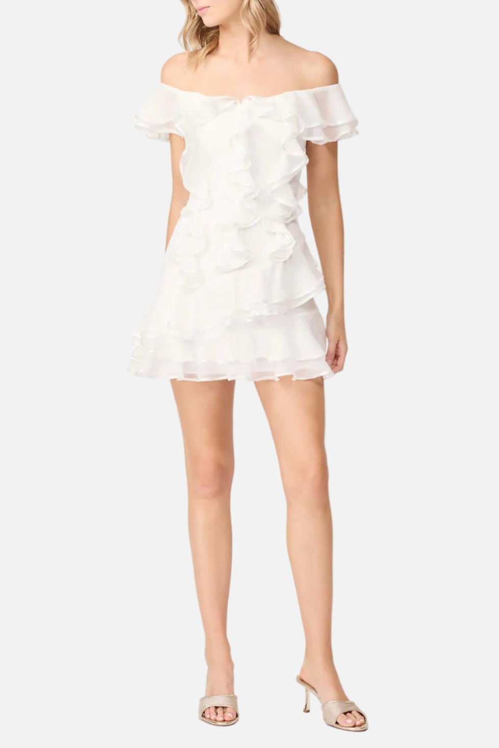 Elliatt Melissa Mini Dress in White