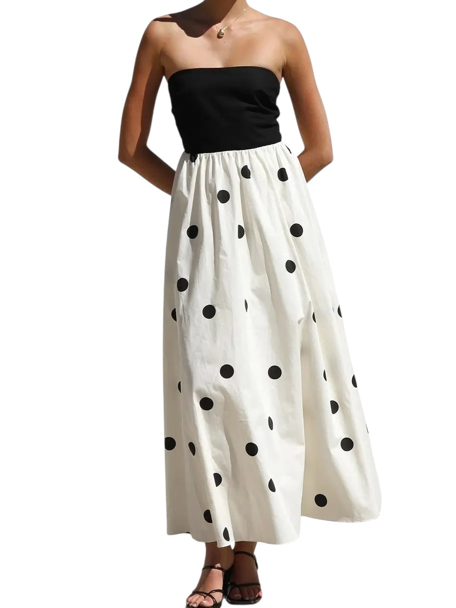 Percy Tube Strapless Midi Dress
