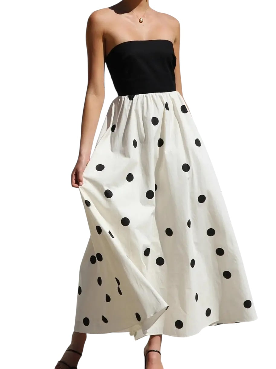 Percy Tube Strapless Midi Dress
